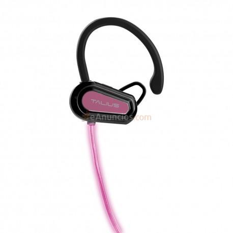 TALIUS - intrauricular sport TAL-EA1004BT bluetooth Led pink
