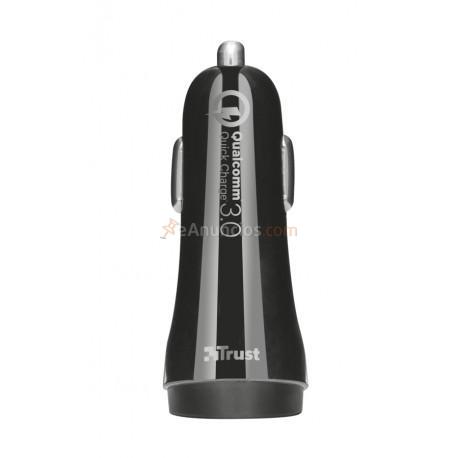 Trust - 21819 Auto Negro cargador de dispositivo móvil
