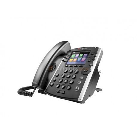 Polycom - VVX 411 teléfono IP Negro Terminal con conexión por cable TFT 12 líneas