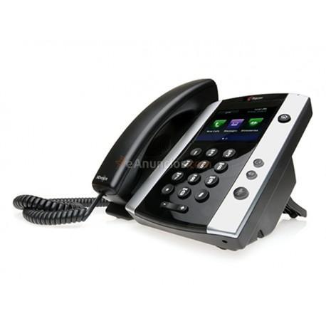 Polycom - VVX 501 teléfono IP Negro Terminal con conexión por cable TFT 12 líneas