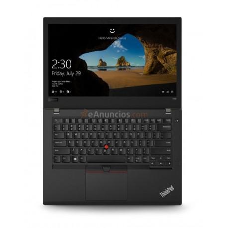 Lenovo - ThinkPad T480 Negro Portátil 35,6 cm (14) 8 generación de procesadores Intel Core™ i7 i7-8650U 32 GB DD