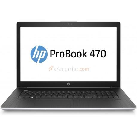 HP - ProBook 470 G5 Plata Portátil 43,9 cm (17.3) 1920 x 1080 Pixeles 8 generación de procesadores Intel Core™ i