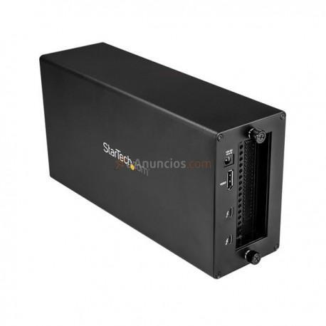 StarTech.com - Caja Chasis de Expansión Thunderbolt 3 a PCI Express con DisplayPort - PCI-E x16 - PCIe de 16 Hilos