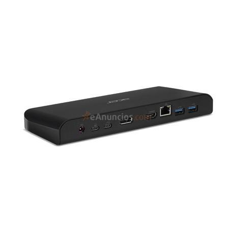 Acer - NP.DCK11.01D base para portátil y replicador de puertos USB 3.0 (3.1 Gen 1) Type-C Negro