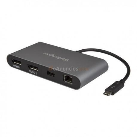 StarTech.com - Mini Dock Thunderbolt 3 para Doble Pantalla de 4K con DisplayPort
