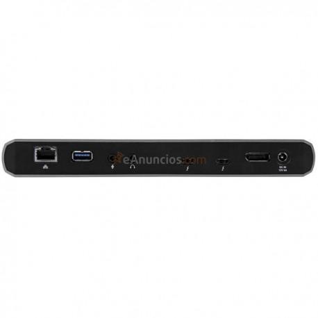 StarTech.com - Docking Station Thunderbolt 3 con Vídeo Doble de 4K para Portátiles - Replicador de Puertos para Win