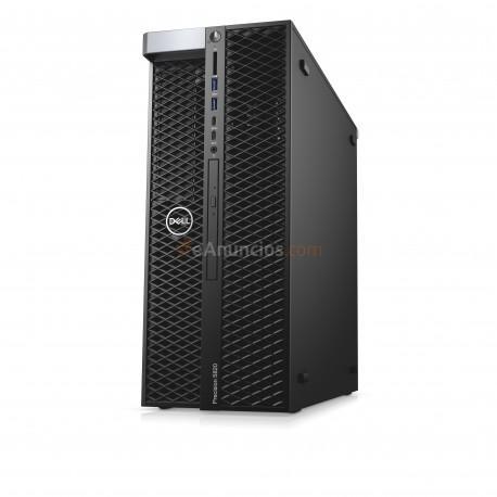 DELL - Precision 5820 Intel Xeon W-2123 16 GB DDR4-SDRAM 512 GB SSD Negro Torre Puesto de trabajo