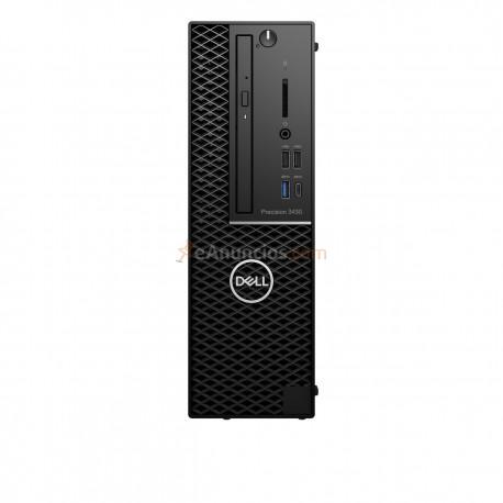 DELL - Precision 3430 Intel Xeon E-2124G 16 GB DDR4-SDRAM 256 GB SSD Negro SFF Puesto de trabajo