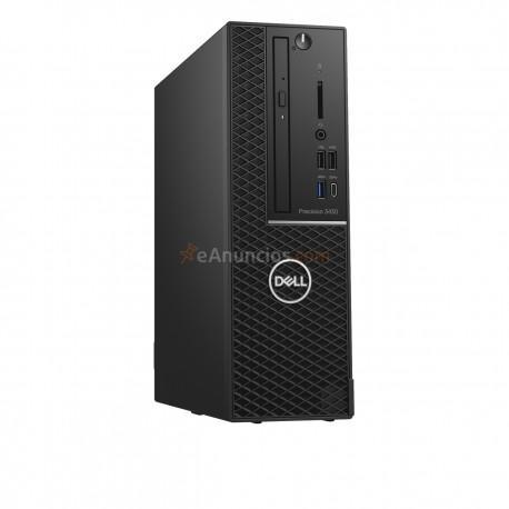 DELL - Precision 3430 Intel Xeon E-2124G 16 GB DDR4-SDRAM 256 GB SSD Negro SFF Puesto de trabajo