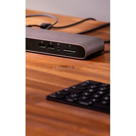 Elgato - 10DAC8501 hub de interfaz Thunderbolt 3 40000 Mbits Negro, Gris