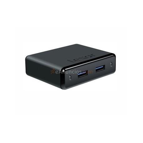 Lexar - LRWUH1TBEU hub de interfaz USB 3.0 (3.1 Gen 1) Type-A