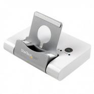 StarTech.com - Concentrador USB 3.0 de 3 Puertos - Hub con Puerto de Carga Rápida (2,1A) y Base para Portátiles y T