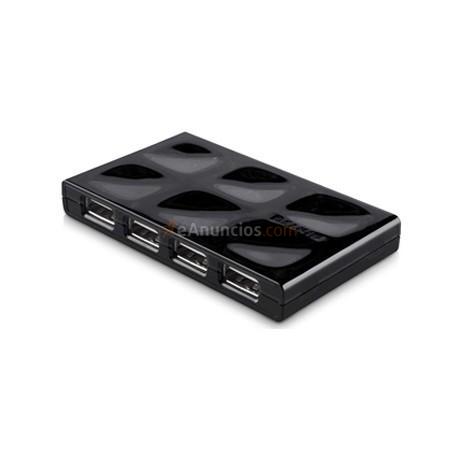 Belkin - F5U701-BLK nodo concentrador 480 Mbits Negro