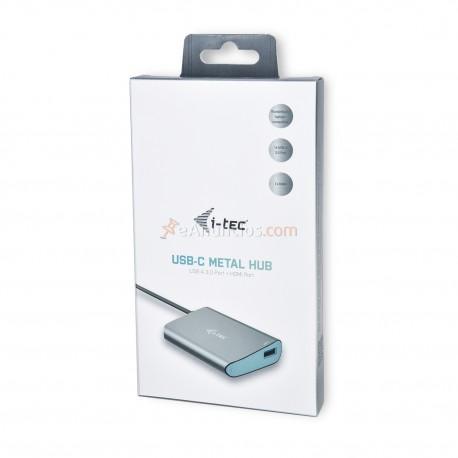i-tec - Metal USB-C HUB + HDMI