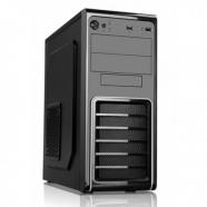 3GO - 6625 carcasa de ordenador Tower Black,Silver 500 W