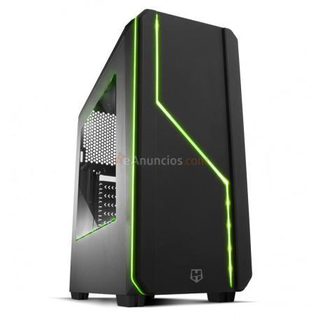 NOX - NXHUMMERMCB carcasa de ordenador Midi-Tower Negro
