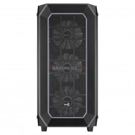 Aerocool - P7-C0 Pro carcasa de ordenador Midi-Tower Negro, Translúcido