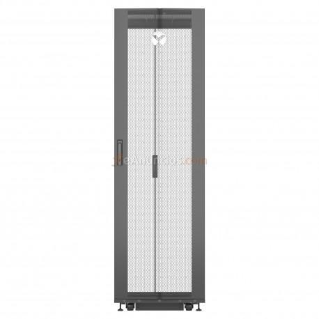 Vertiv - VR3300 estante 1361 kg Rack o bastidor independiente 42U Negro, Transparente