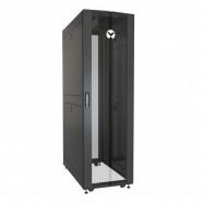 Vertiv - VR Rack VR3100 estante 1361 kg Rack o bastidor independiente 42U Negro, Transparente