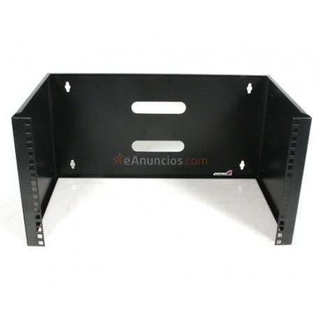 StarTech.com - Soporte Montaje en Pared de 6U 12in Profundidad Rack Horizontal para Patch Panel Parcheo