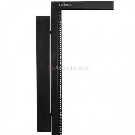 StarTech.com - Gestor Organizador Vertical de Cableado con Lengüetas - 0U - 91cm