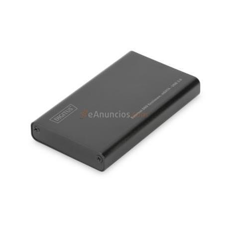 ASSMANN Electronic - DA-71112 caja para disco duro externo SSD enclosure Negro