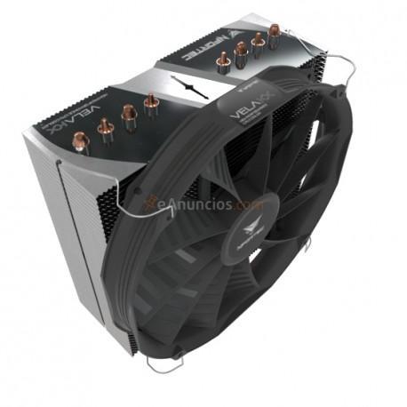 Nfortec - Vela KX - Disipador CPU, Color Negro