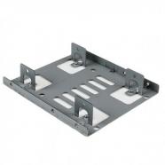 StarTech.com - Bracket Adaptador Bandeja de Montaje 2 Unidades de Disco Duro HDD de 2,5 a Bahía de 3,5 Pulgadas