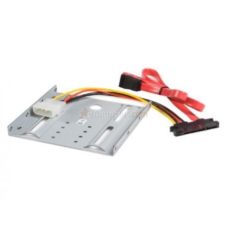 StarTech.com - Juego Kit Adaptador Bandeja de Montaje Unidad de Disco Duro SATA de 2,5in Pulgadas a 3,5