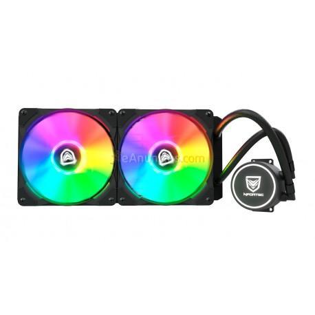 Nfortec - NF-WC-HYDRUSRGB-240 refrigeración agua y freón