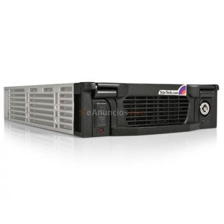 StarTech.com - Rack Móvil Aluminio para Disco Duro HDD SATA de 3,5 Pulgadas con Bandeja Bahía de 5,25