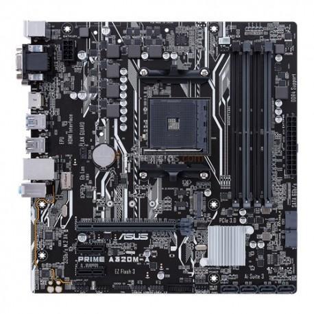 ASUS - PRIME A320M-A Zócalo AM4 AMD A320 micro ATX
