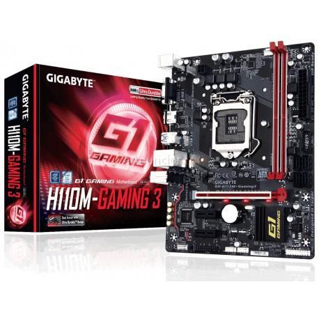 Gigabyte - GA-H110M-Gaming 3 LGA 1151 (Socket H4) Intel H110 Micro ATX