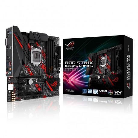 ASUS - ROG STRIX B360-G GAMING placa base LGA 1151 (Zócalo H4) Micro ATX Intel B360