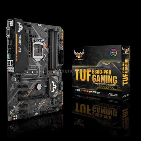 ASUS - TUF B360-PRO GAMING placa base LGA 1151 (Zócalo H4) ATX Intel B360