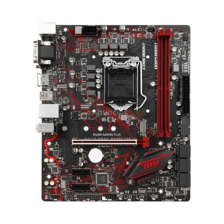 MSI - B360M GAMING PLUS LGA 1151 (Zócalo H4) Intel B360 Micro ATX
