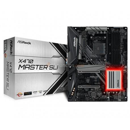 Asrock - X470 Master SLI AMD X470 Zócalo AM4 ATX