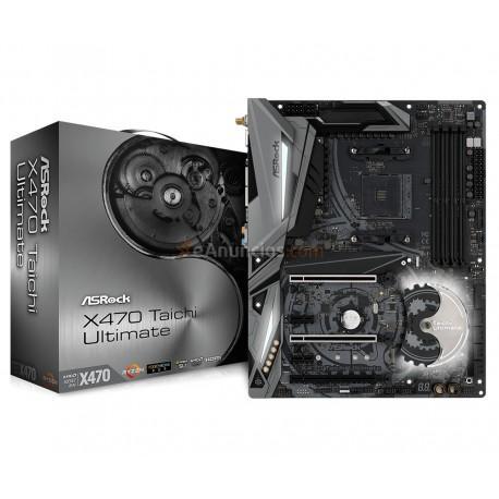 Asrock - X470 Taichi Ultimate placa base Zócalo AM4 ATX AMD Promontory X470