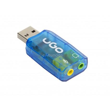 uGo - UKD-1085 tarjeta de audio 5.1 canales USB