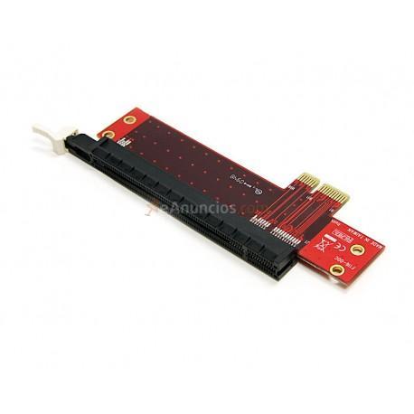 StarTech.com - Adaptador para Ranura de Extensión PCI Express x1 a x16 de Perfil Bajo