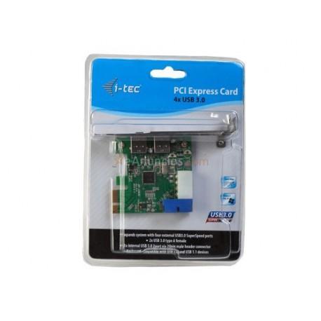 i-tec - PCI-E Express Card 4x puertos USB 3.0