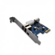 Nilox - 4-Port FireWire PCI-E Card tarjeta y adaptador de interfaz