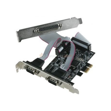 i-tec - PCI-Express Card 2x Serial RS232 + 1x Parallel DB25