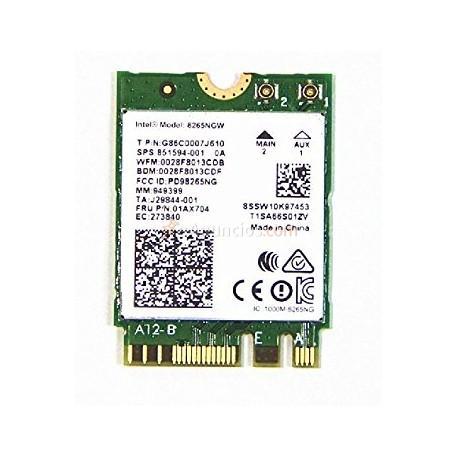 Intel - 8265.NGWMG adaptador y tarjeta de red WLAN  Bluetooth 867 Mbits Interno