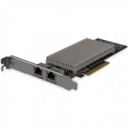 StarTech.com - Tarjeta de Red PCI Express con 2 Puertos de 10Gb - 10GBASE-T y NBASE-T