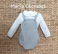 A conjunto niño babidu 30259 ranita tirantes más blusa r220531