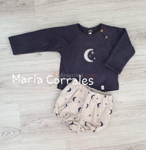 A jersey  sudadera 8007 lunas y estrellas pilar batanero r440129 azul marino