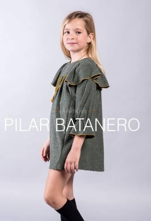 A vestido pilar batanero 1000 tejido punto plumeti verde r190458