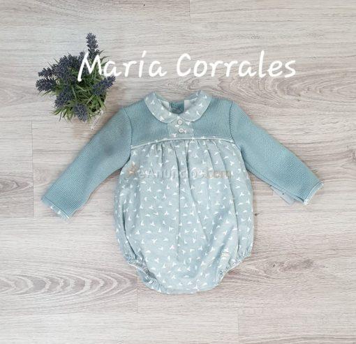 A pelele cuerpo punto yoedu 1901 calimero r210188 verde agua