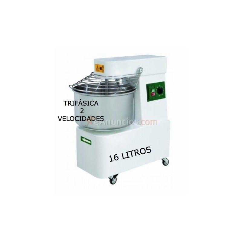 Amasadora de 16 litros 2 velocidades